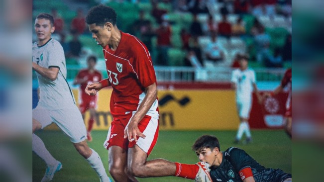 Timnas Indonesia U-17 vs Uzbekistan. [Instagram]